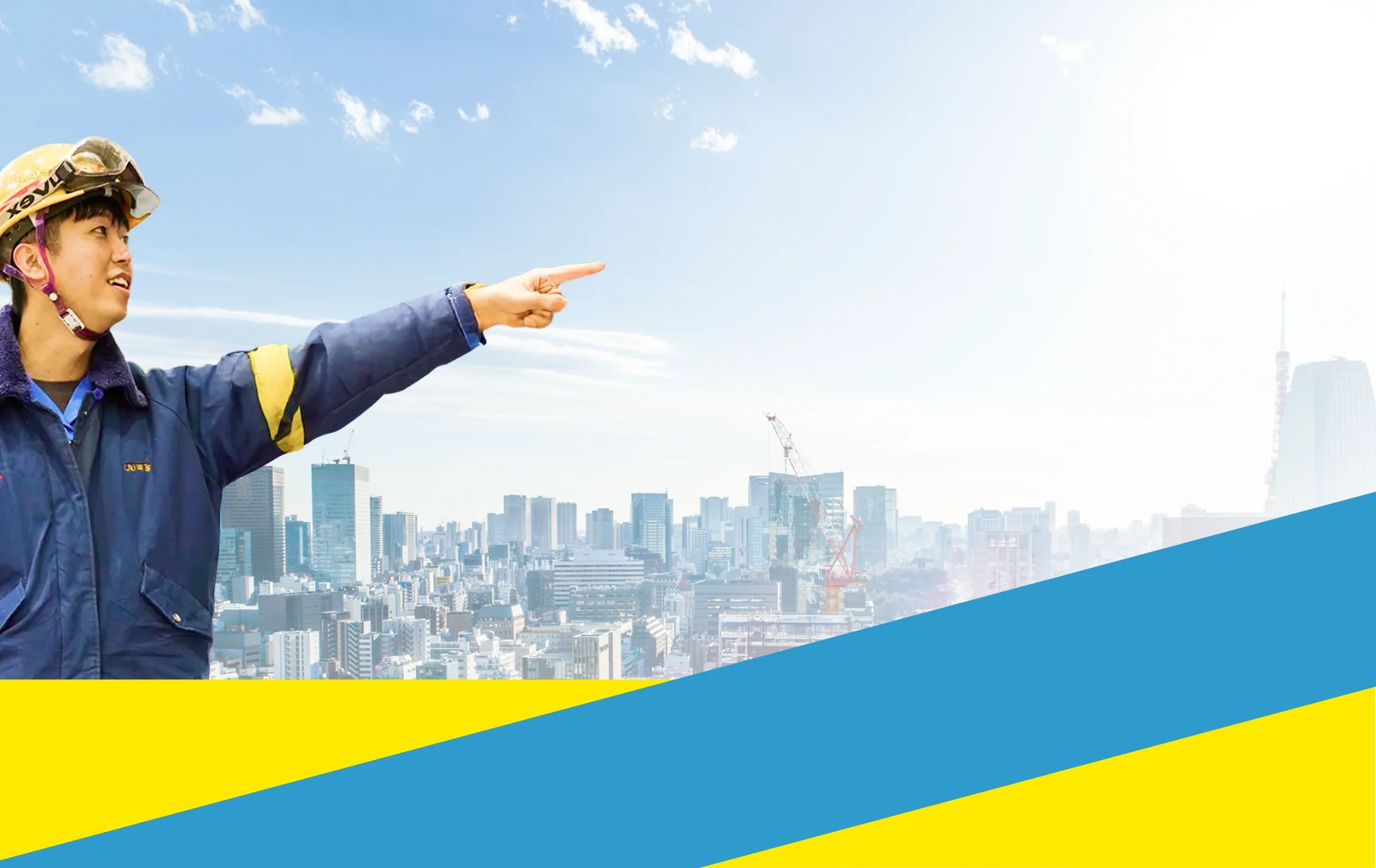 交代制の工場で働く3人のスタッフ